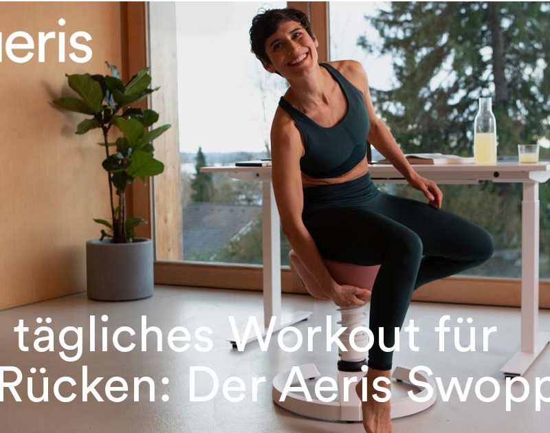 Tag der Rückengesundheit 2022 aeris swopper sitz-art Berlin