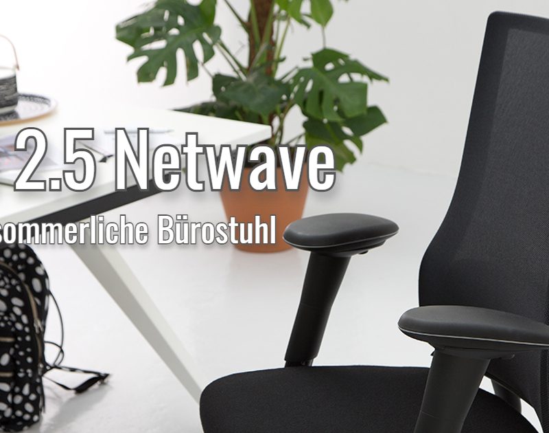 Axia 2.5 Netwave – Der sommerliche Bürostuhl sitz-art®