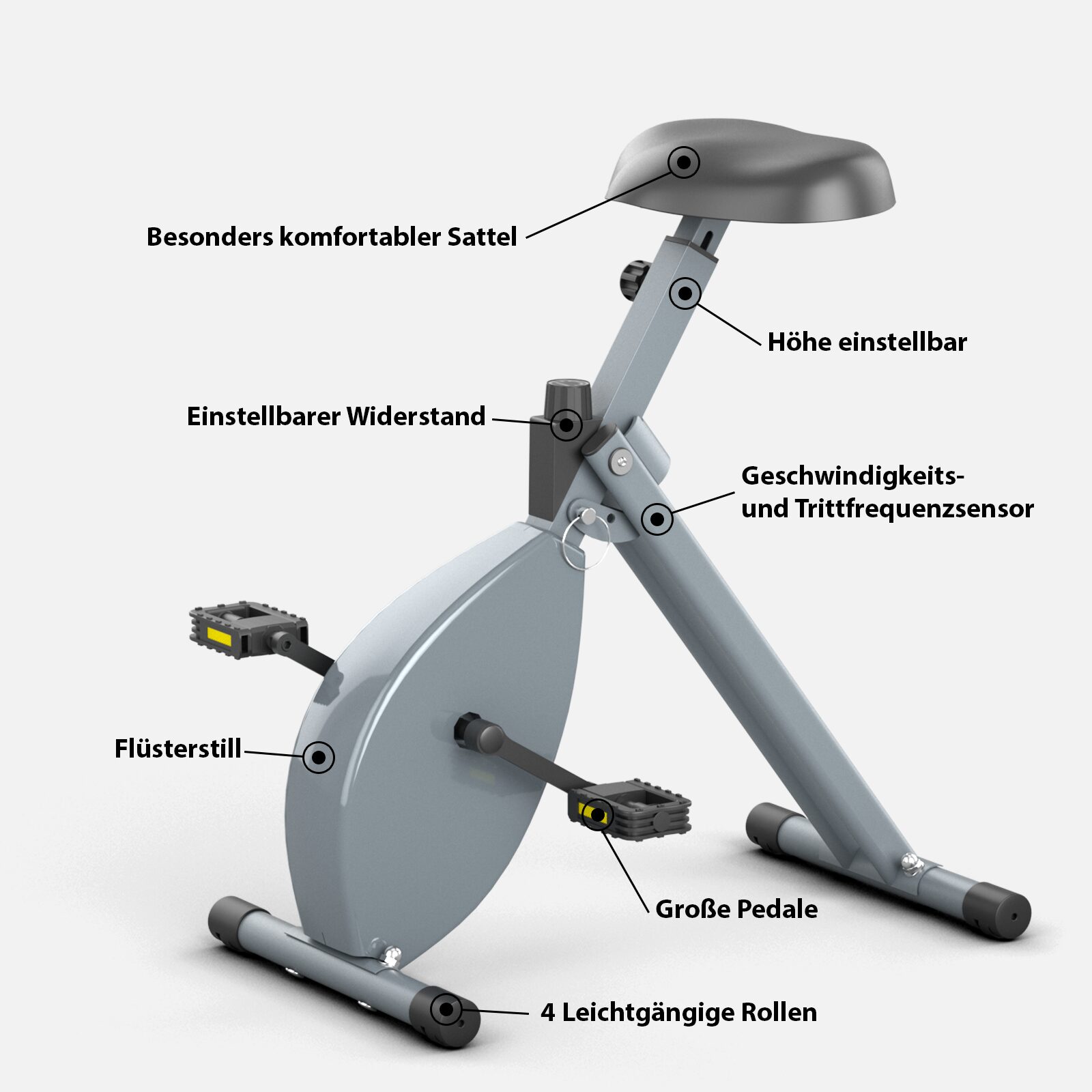 DeskBike Worktrainer – Bild 5